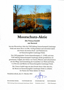 Moorschutzaktie für Vitreus